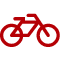 アイコン：自転車